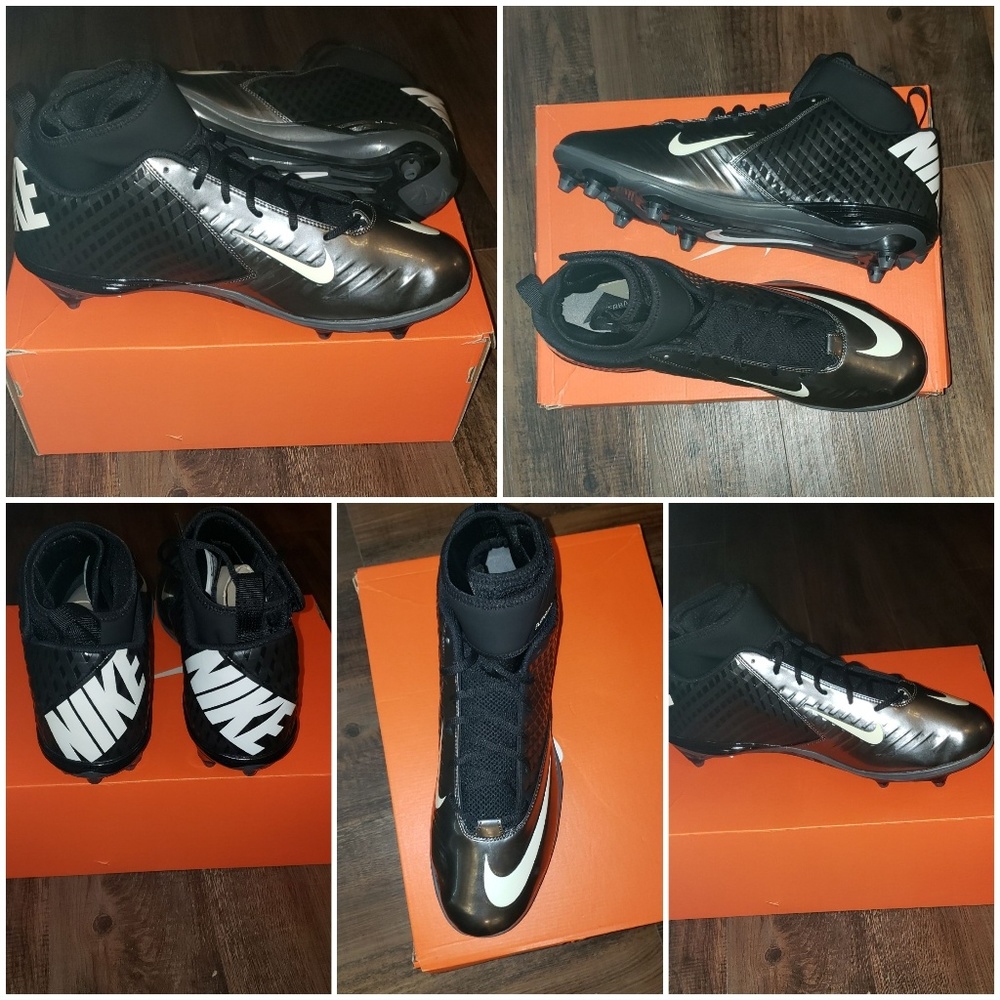 Mens Nike Lunar Super Bad Ftball Cleats-size 16
